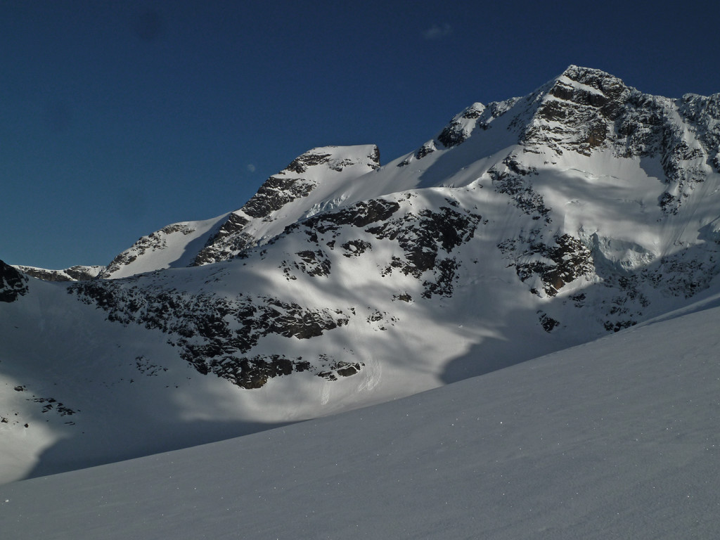 Giertvasstind 2351m, N face of E ridge. Hurrungane (West Jotunheimen)
